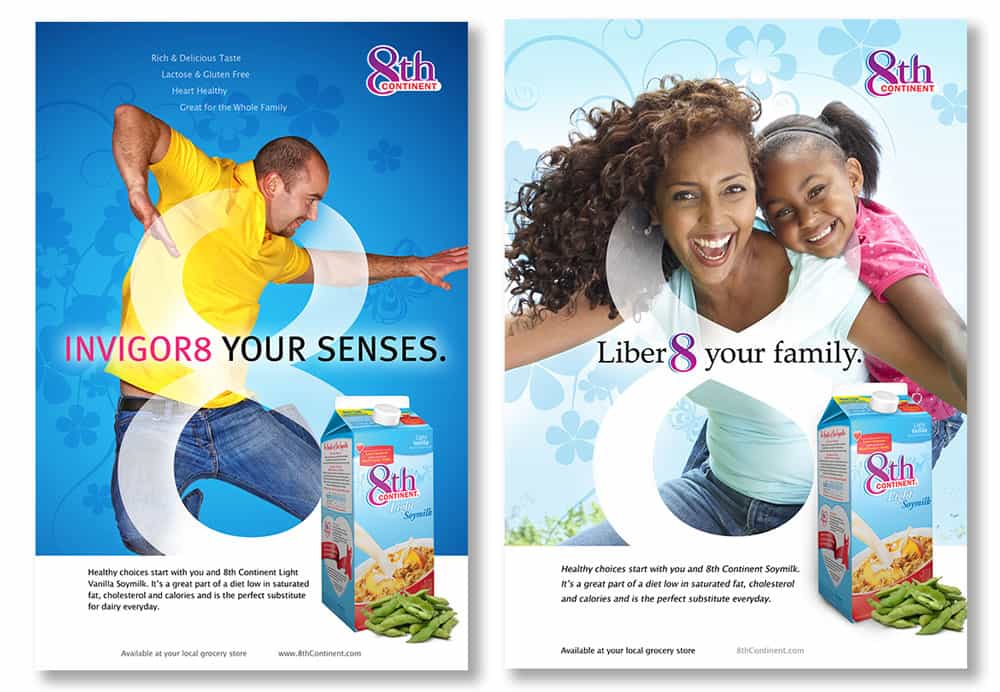 8th Continent Soy Milk Ads