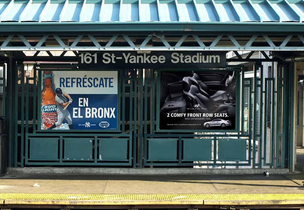 Hyundai Motors "Station Domination" Campaign