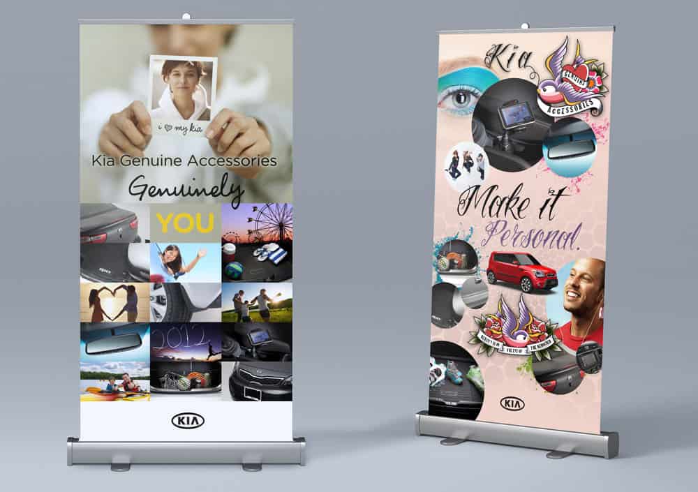 Kia Accessory Banners